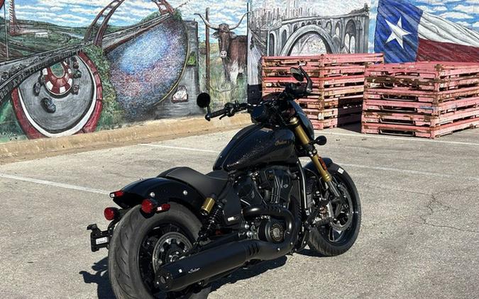 2026 Indian 101 Scout Black Crystal With Super Graphite