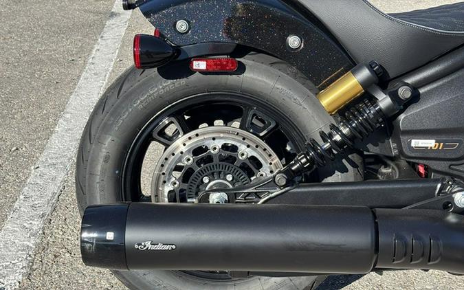 2026 Indian 101 Scout Black Crystal With Super Graphite