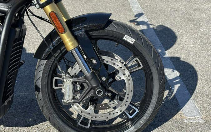 2026 Indian 101 Scout Black Crystal With Super Graphite