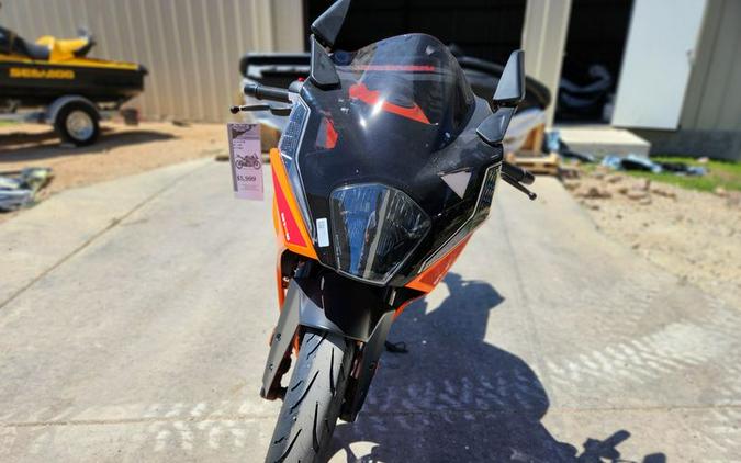 New 2024 KTM RC 390 ORANGE