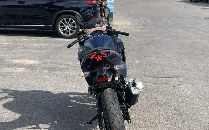 2026 Kawasaki Ninja 500 ABS Metallic Matte Twilight Blue