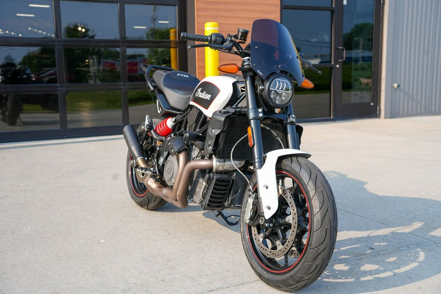 2022 Indian Motorcycle® FTR S White Smoke