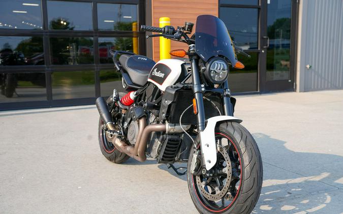 2022 Indian Motorcycle® FTR S White Smoke