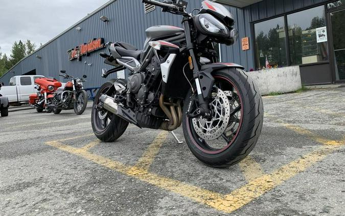 2022 Triumph Speed Triple RS Crystal White