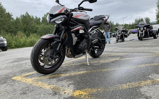 2022 Triumph Speed Triple RS Crystal White