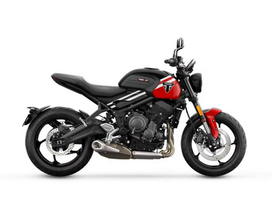 2025 Triumph Trident 660 Diablo Red/Sapphire Black
