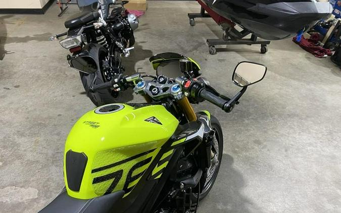 2024 Triumph Street Triple 765 Moto2 Edition Racing Yellow