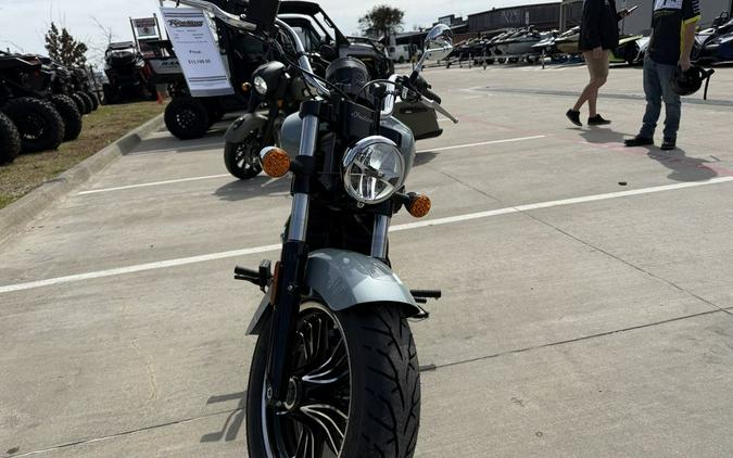 2025 Indian Motorcycle® Scout® Sixty Classic Limited Frost Silver