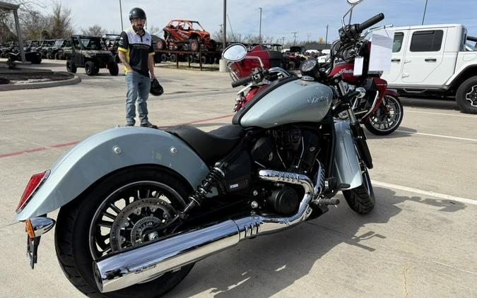 2025 Indian Motorcycle® Scout® Sixty Classic Limited Frost Silver