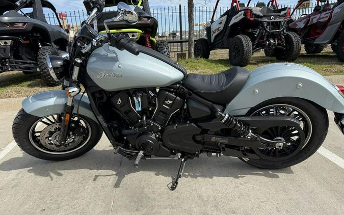 2025 Indian Motorcycle® Scout® Sixty Classic Limited Frost Silver