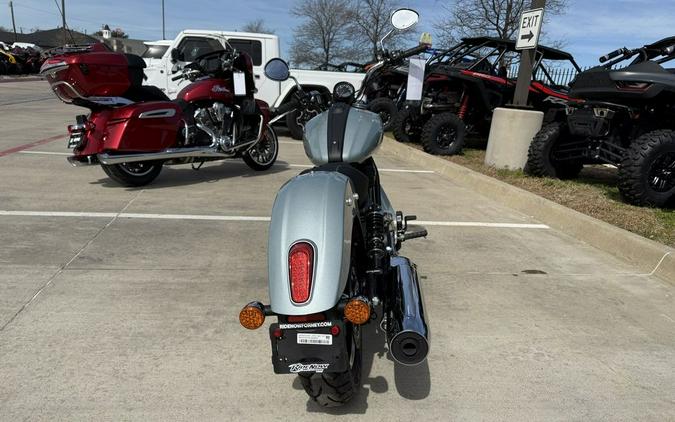 2025 Indian Motorcycle® Scout® Sixty Classic Limited Frost Silver