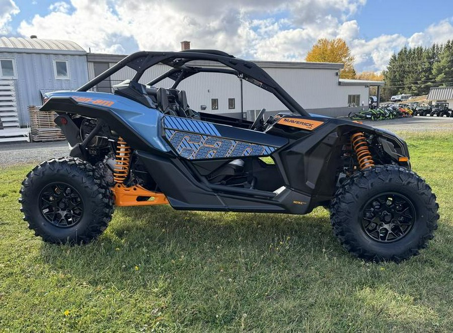 2026 Can-Am® Maverick X3 DS Turbo RR Scandi Blue & Orange Crush