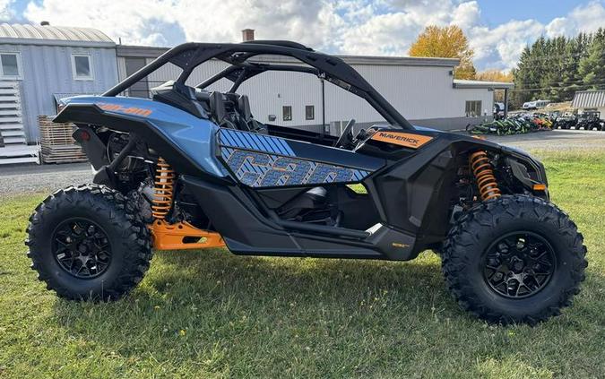 2026 Can-Am® Maverick X3 DS Turbo RR Scandi Blue & Orange Crush