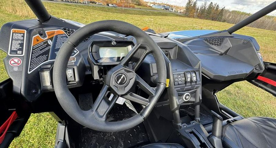 2026 Can-Am® Maverick X3 DS Turbo RR Scandi Blue & Orange Crush