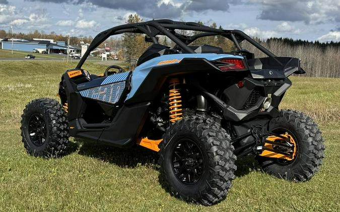 2026 Can-Am® Maverick X3 DS Turbo RR Scandi Blue & Orange Crush