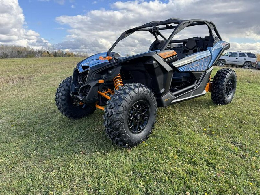 2026 Can-Am® Maverick X3 DS Turbo RR Scandi Blue & Orange Crush