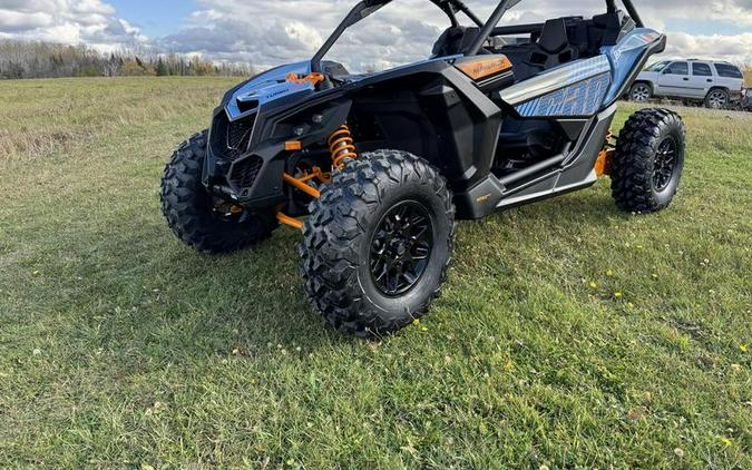 2026 Can-Am® Maverick X3 DS Turbo RR Scandi Blue & Orange Crush