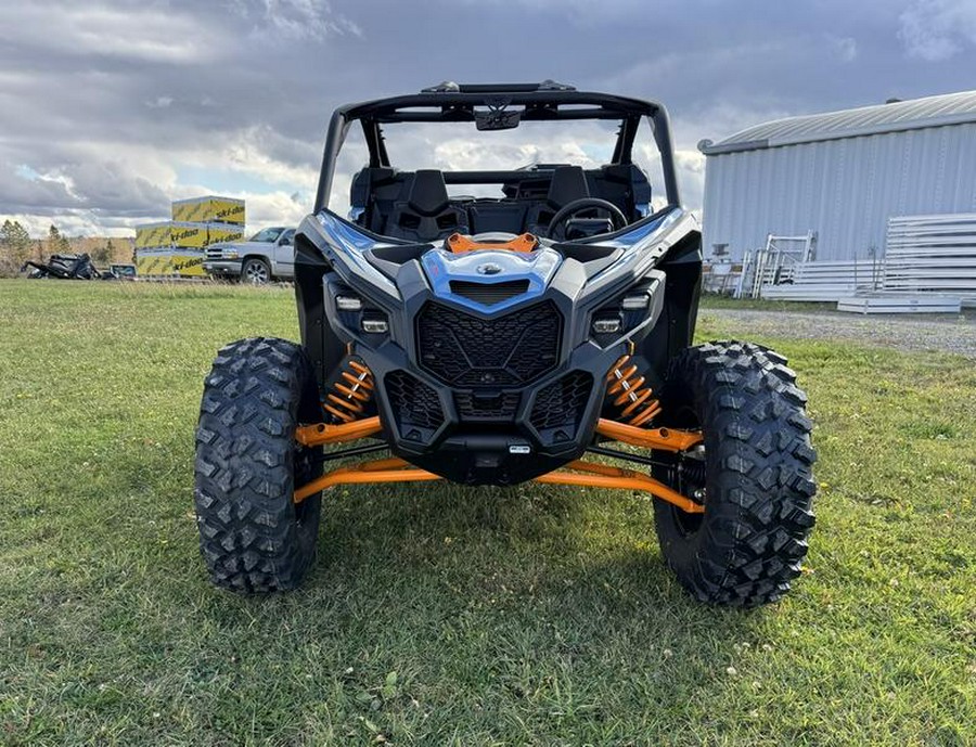 2026 Can-Am® Maverick X3 DS Turbo RR Scandi Blue & Orange Crush