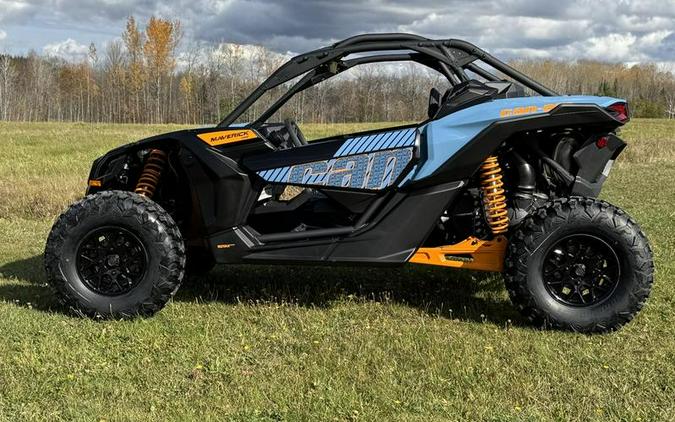 2026 Can-Am® Maverick X3 DS Turbo RR Scandi Blue & Orange Crush