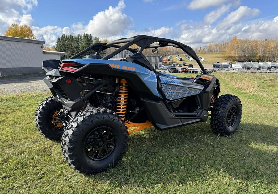 2026 Can-Am® Maverick X3 DS Turbo RR Scandi Blue & Orange Crush