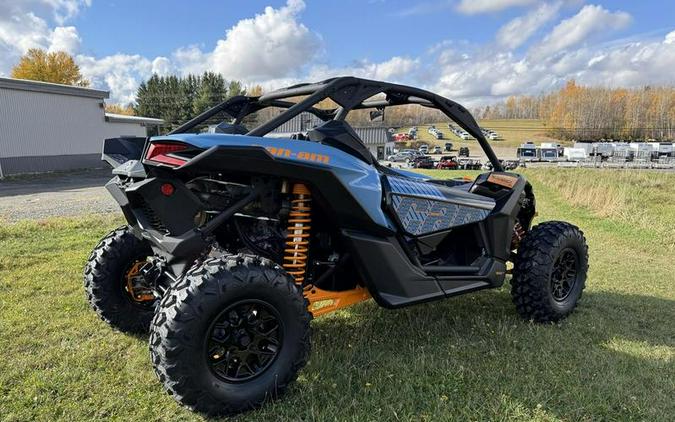 2026 Can-Am® Maverick X3 DS Turbo RR Scandi Blue & Orange Crush