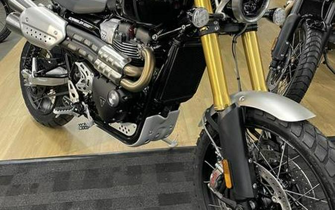 2024 Triumph Scrambler 1200 XE Sapphire Black