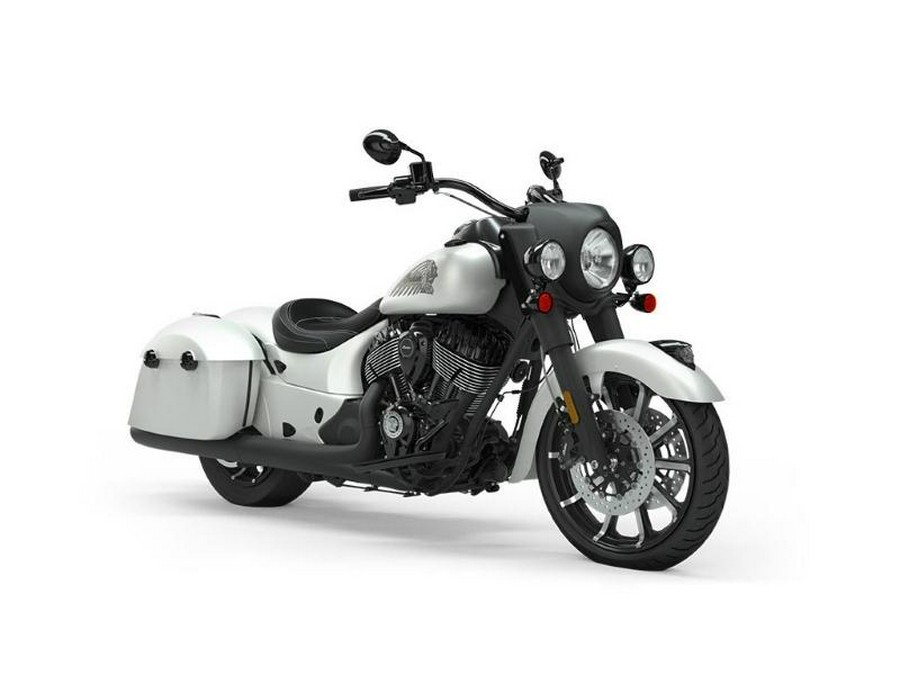 2019 Indian Motorcycle® Springfield® Dark Horse® White Smoke