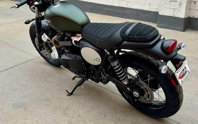 2024 Triumph Scrambler 900 Matte Khaki Green