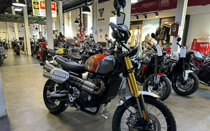 2022 Triumph Scrambler 1200 XE Gold Line