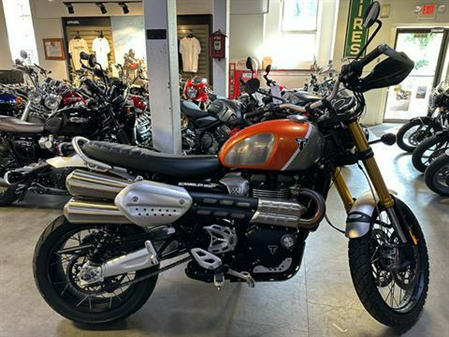 2022 Triumph Scrambler 1200 XE Gold Line