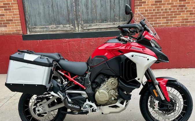 2024 Ducati Multistrada V4 Rally Travel Adventure Red