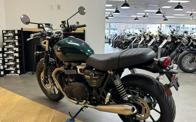 2024 Triumph Speed Twin 900 Competition Green/Phantom Black