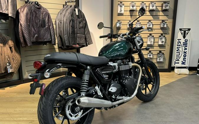 2024 Triumph Speed Twin 900 Competition Green/Phantom Black