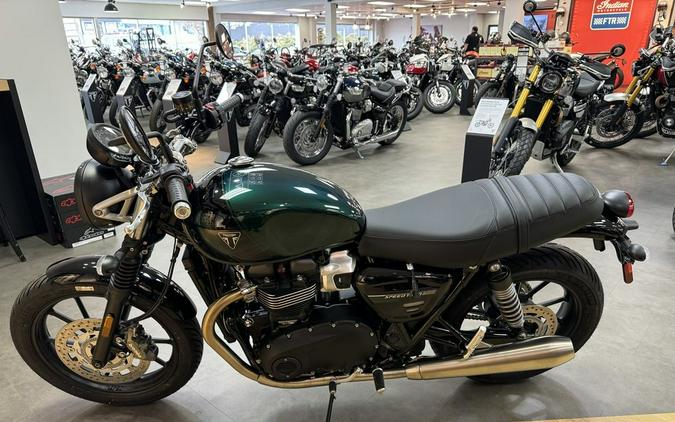 2024 Triumph Speed Twin 900 Competition Green/Phantom Black