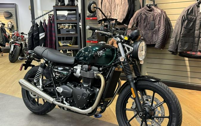 2024 Triumph Speed Twin 900 Competition Green/Phantom Black