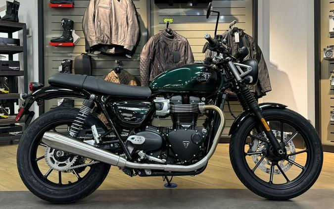 2024 Triumph Speed Twin 900 Competition Green/Phantom Black