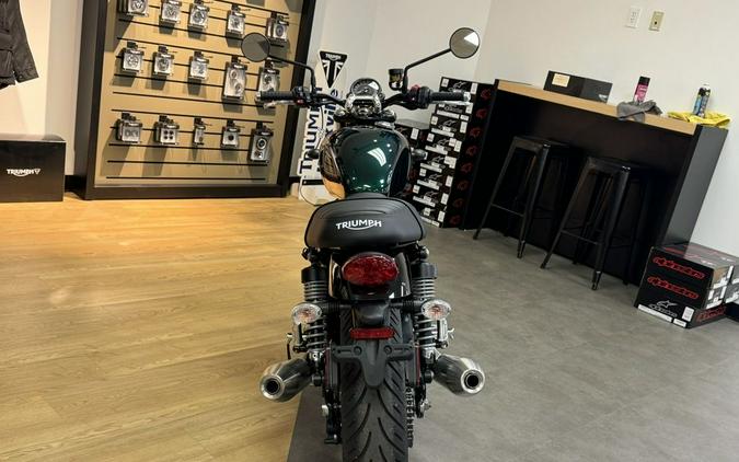 2024 Triumph Speed Twin 900 Competition Green/Phantom Black