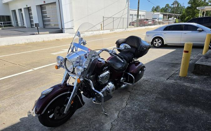 2021 Indian Springfield Maroon Metallic/Crimson Metallic