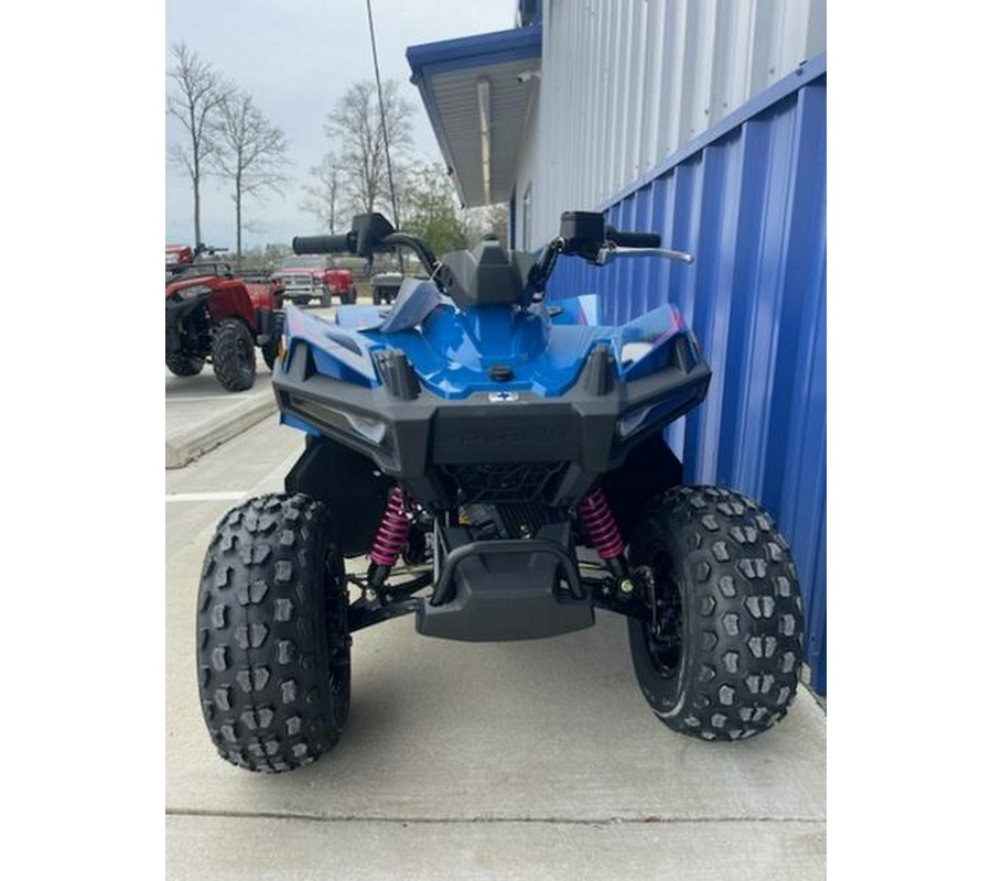 2024 Polaris® ATV-24,OUTLAW 70,BLUE/PINK - Velocity Blue / Fierce Fuscia