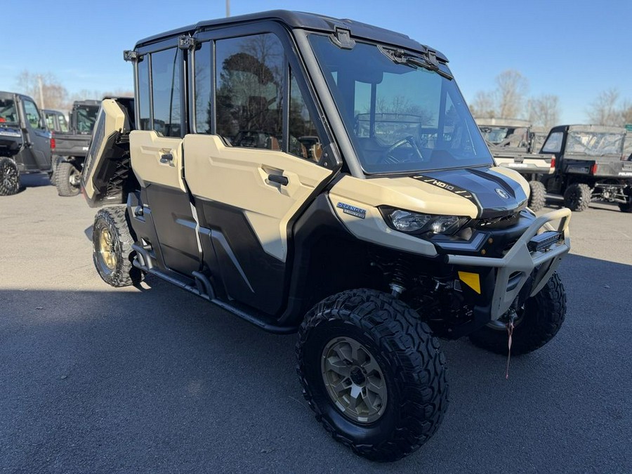 2023 Can-Am® Defender MAX Limited HD10 Desert Tan & Timeless Black