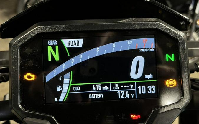 2024 Kawasaki Z900 ABS Candy Persimmon RedEbony