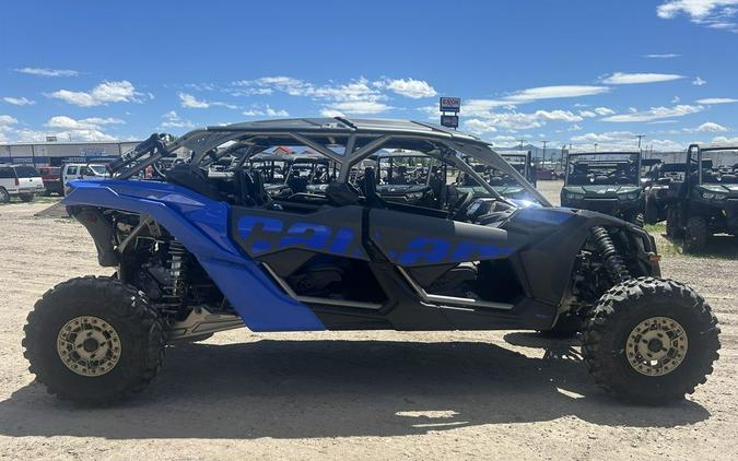 2024 Can-Am® Maverick X3 MAX X rs Turbo RR with Smart-Shox Dazzling Blue & Carbon Black