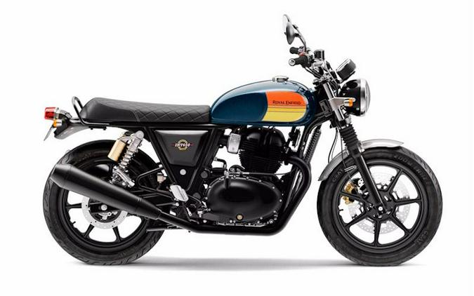 2024 Royal Enfield INT650 Barcelona Blue