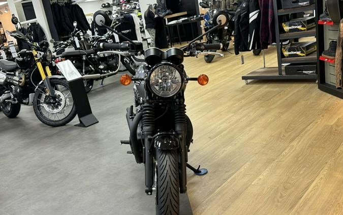 2024 Triumph Bonneville T120 Black Silver Ice/Phantom Black