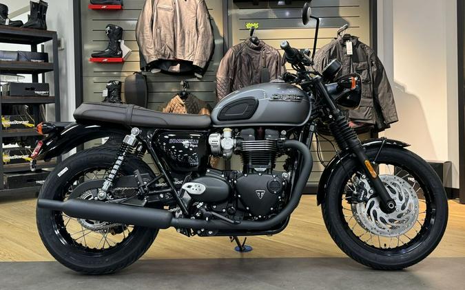 2024 Triumph Bonneville T120 Black Silver Ice/Phantom Black