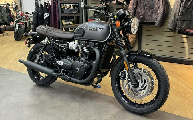 2024 Triumph Bonneville T120 Black Silver Ice/Phantom Black