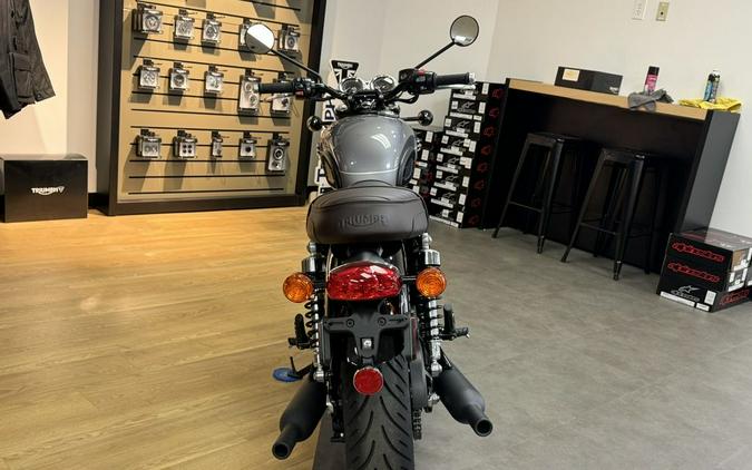 2024 Triumph Bonneville T120 Black Silver Ice/Phantom Black