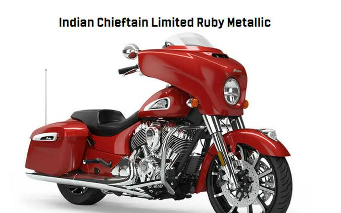 2019 Indian Motorcycle® Chieftain® Limited Ruby Metallic
