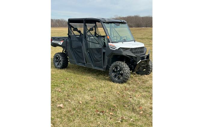 2023 Polaris Industries RANGER CREW 1000 Premium White Lightning