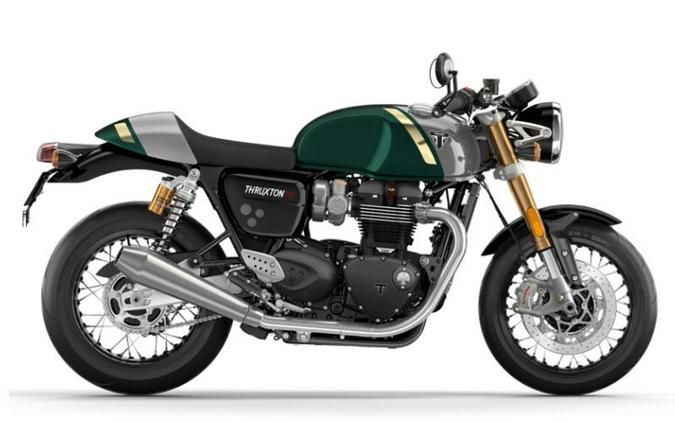 2024 Triumph Thruxton RS Competition Green / Silver Ice